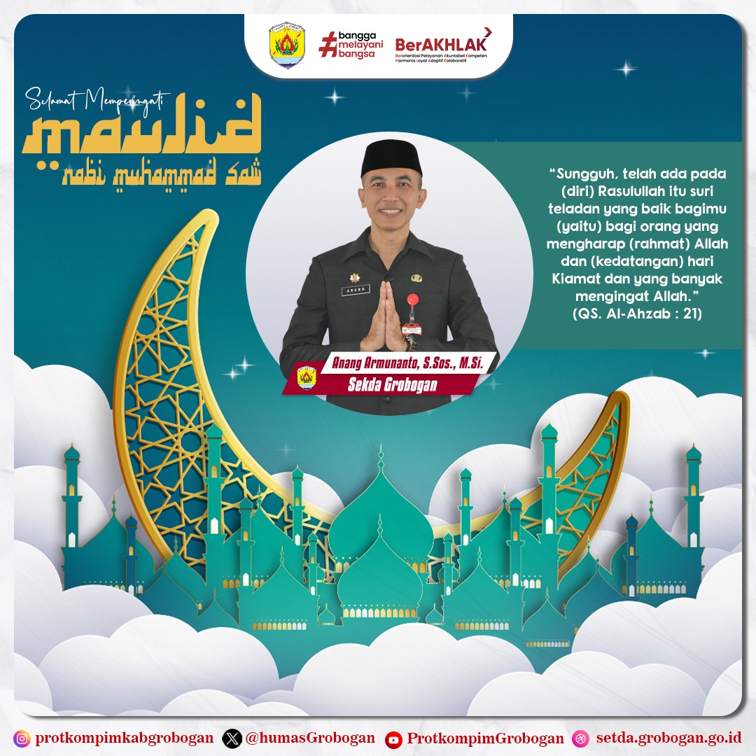 Maulid Nabi Muhammad SAW 1445H