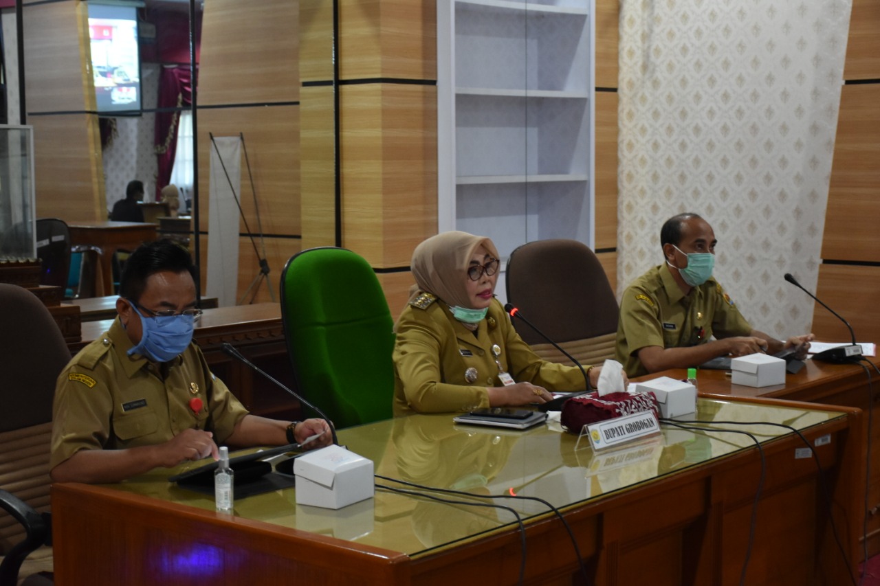 VIDCON PEMKAB DENGAN ASOSIASI PENGUSAHA SEKAB GROBOGAN